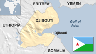 Djibouti Map