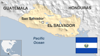 El Salvador Map