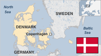 Denmark Map