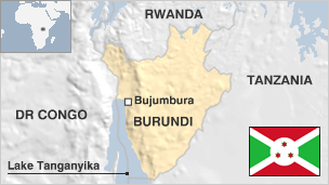 Burundi Map