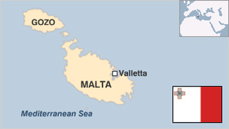 Malta Map