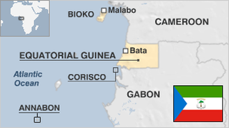 Equatorial Guinea Map