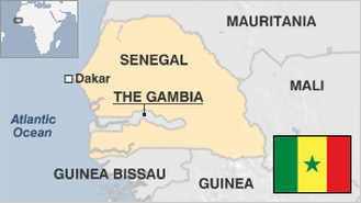 Senegal Map