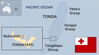 Tonga Map