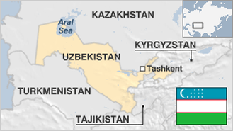 Uzbekistan Map