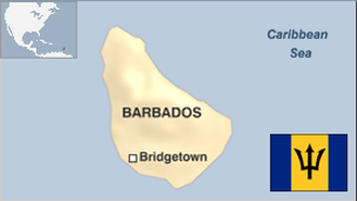 Barbados Map