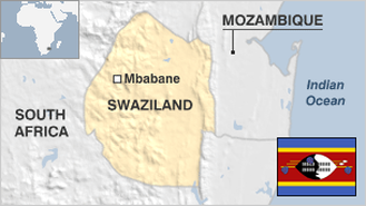 Swaziland Map