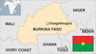 Burkina Faso Map