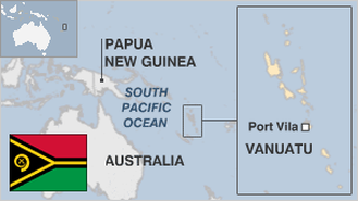 Vanuatu Map